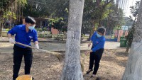 Ngày chủ nhật xanh - Chi đoàn trường THCS  PHú An