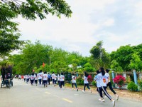 LIÊN ĐỘI THCS PHÚ AN HƯỞNG ỨNG “ NGÀY CHẠY OLIMPIC VÌ SỨC KHỎE TOÀN DÂN”