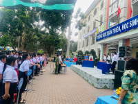 Trường THCS Phú An phối hợp cùng Đoàn phường Phú An và Câu lạc bộ phiên tòa tập sự - Trường Đại học Luật Thành phố Hồ Chí Minh tổ chức chương trình Phiên tòa giả định