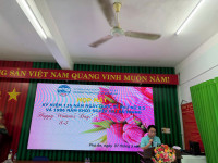 TRƯỜNG THCS PHÚ AN TỔ CHỨC  GẶP MẶT KỶ NIỆM NGÀY QUỐC TẾ PHỤ NỮ 8/3