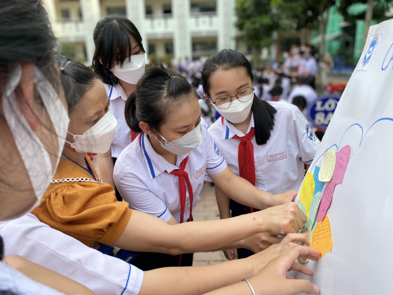 LIÊN ĐỘI TRƯỜNG THCS PHÚ AN : PHỐI HỢP TỔ CHỨC CHUYÊN ĐỀ PHÒNG CHỐNG XÂM HẠI TRẺ EM