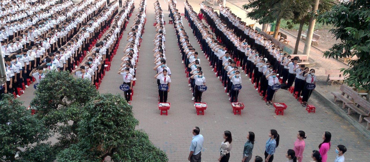 Liên đội trường THCS Phú An tổ chức tuyên truyền tượng niệm 75 năm ngày anh hùng liệt sĩ Vừ A Dính hi sinh (15/06/1949 -15/06/2024)